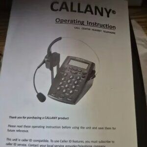 Callany Call Center Telephone Headset